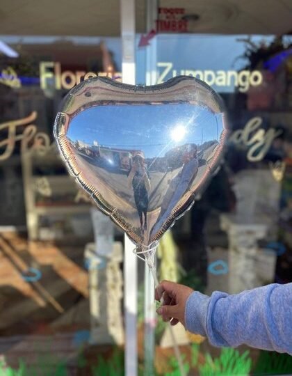 Globo metálico, cantidad de piezas a elegir