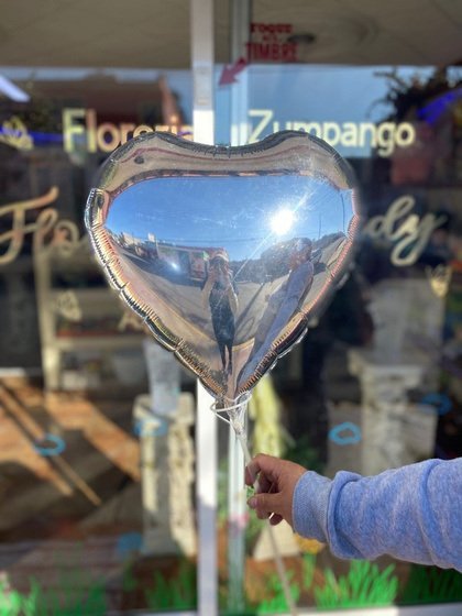 Globo metálico, cantidad de piezas a elegir