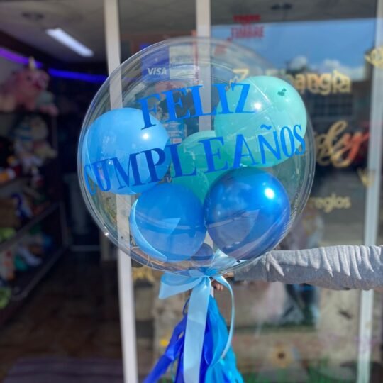 Globo con globos adentro (color a elegir)