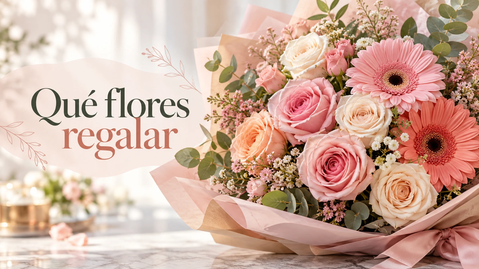 Qué flores regalar según la ocasión
