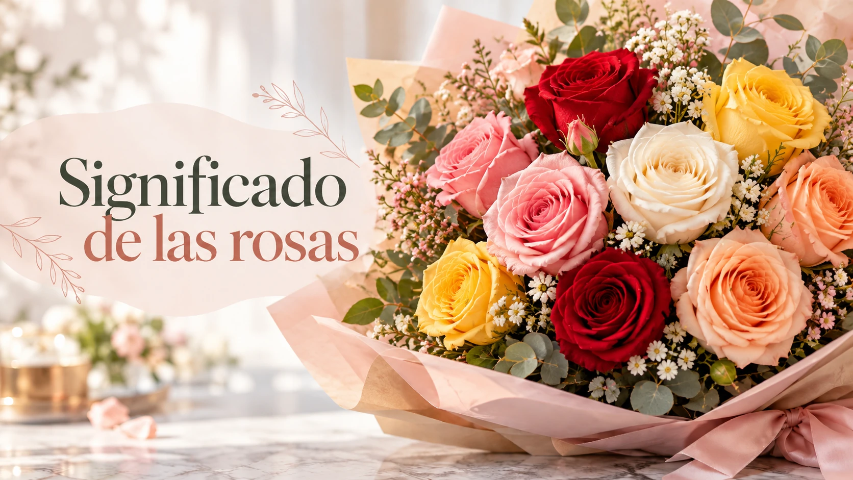 Significado de las rosas según su color